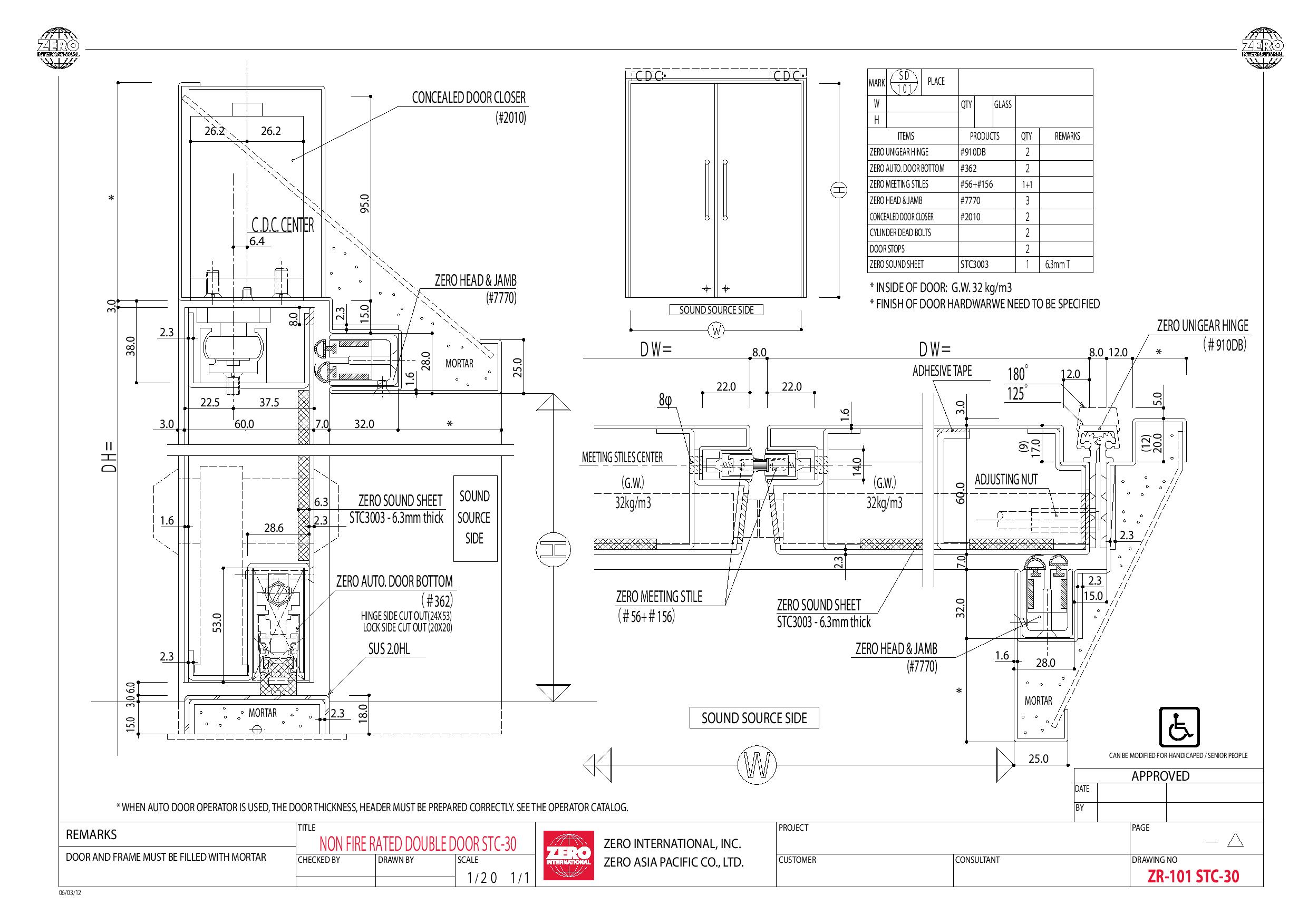 Pvc Door Detail In AutoCAD | CAD library